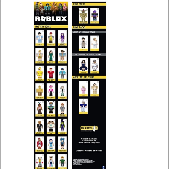 ROBLOX Celebrity Adopt Me: Pet Store DreamCraft 40 Piece Action Figure Playset - Picture 9 of 9